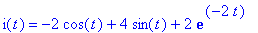 i(t) = -2*cos(t)+4*sin(t)+2*exp(-2*t)